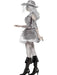 Ghost Pirate Costume | Women’s Grey Dress & Hat | Halloween 1980s Look