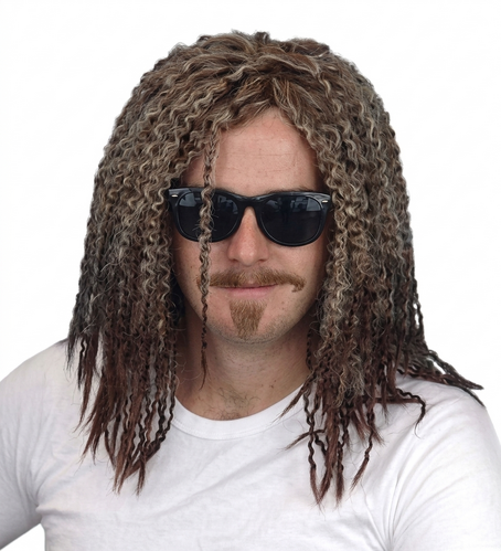 Deluxe Rasta Dreadlocks Light Brown Wig