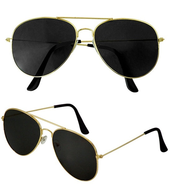 Character Sunglasses with Black Lenses