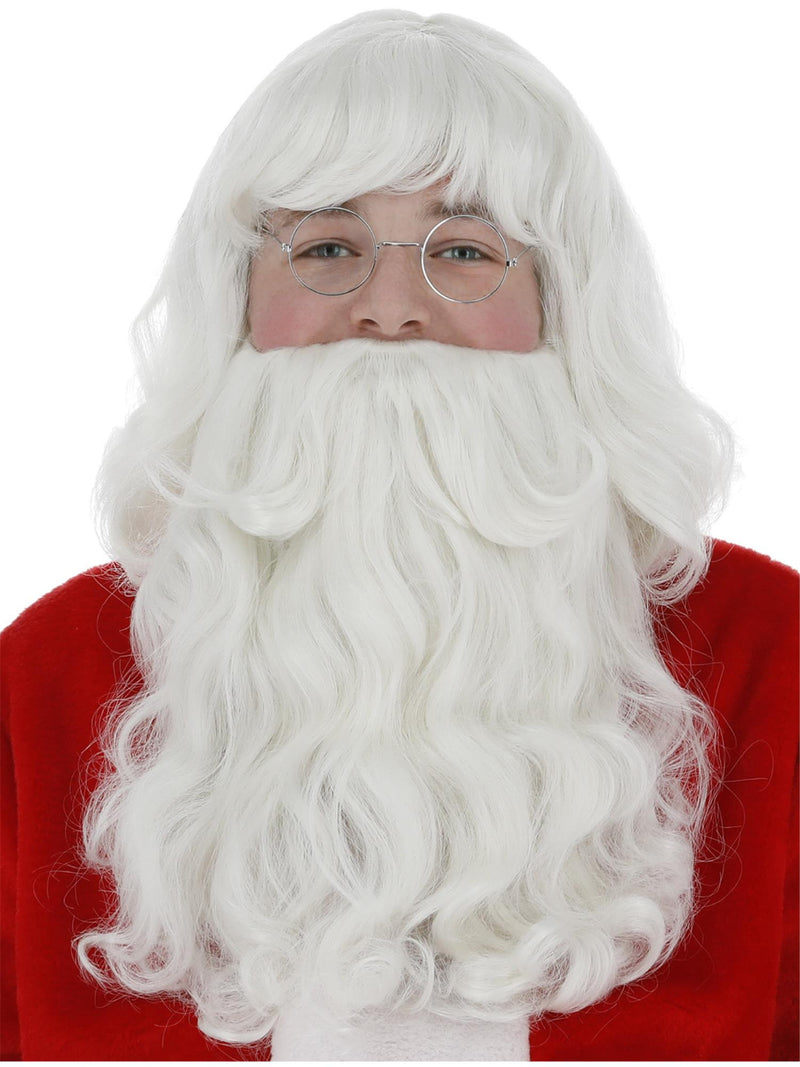 Santa Claus Wig & Beard Set - Buy Online Only