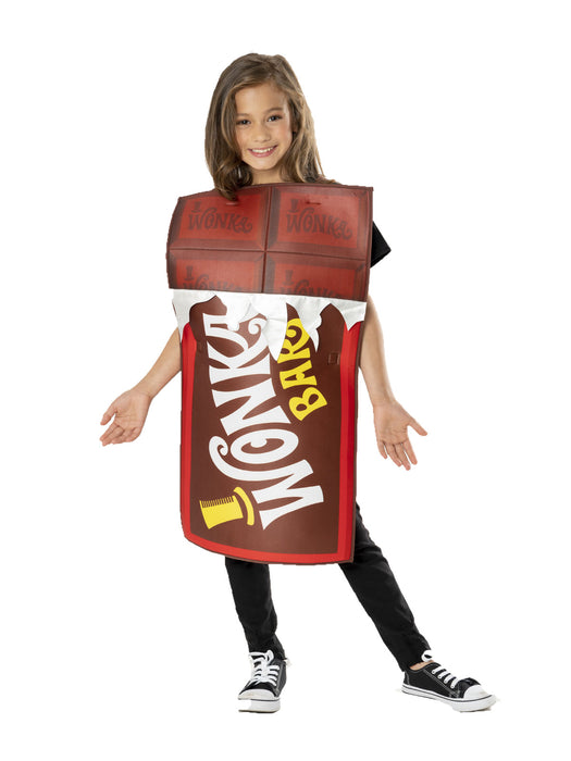 Willy Wonka Chocolate Bar Child Tabard Costume  - Buy Online Only