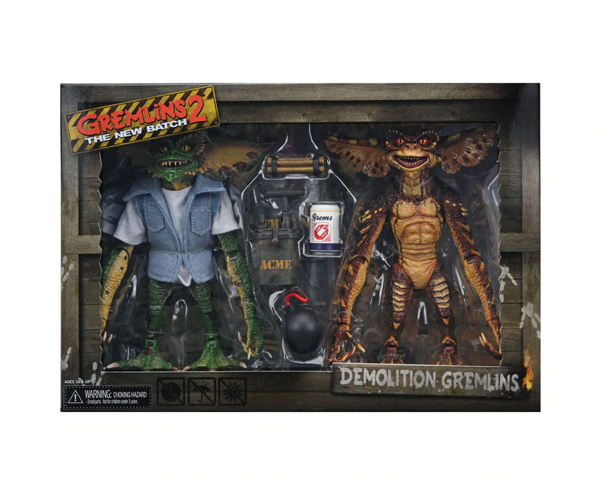 BUY GREMLINS - DEMOLITION GREMLIN ULTIMATE 2 PACK - 7" ACTION FIGURES | NECA ONLINE AU