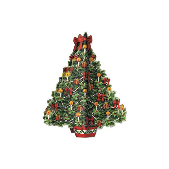 3D Christmas Tree Centrepiece - Buy Online Only