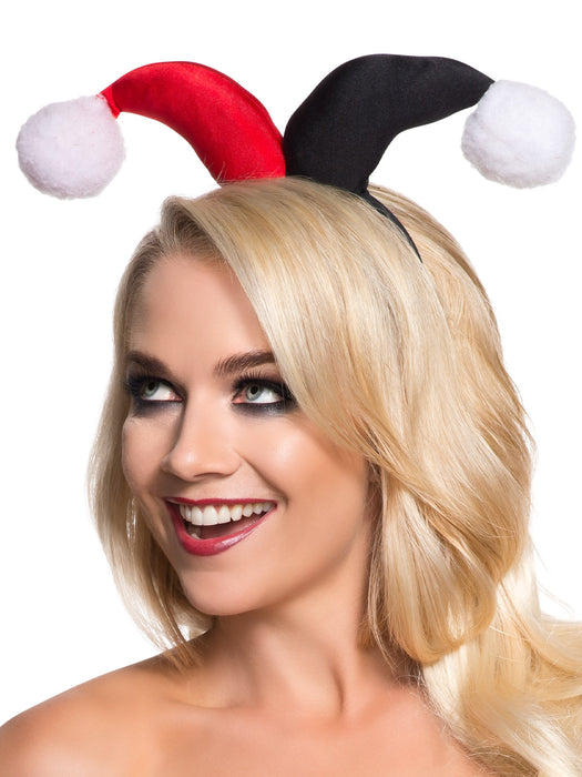 Harley Quinn Jester Headband | Adult DC Comics Costume Accessory