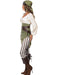 Shipmate Sweetie Pirate Costume | Green Women’s Outfit | 1980s Dress-Up