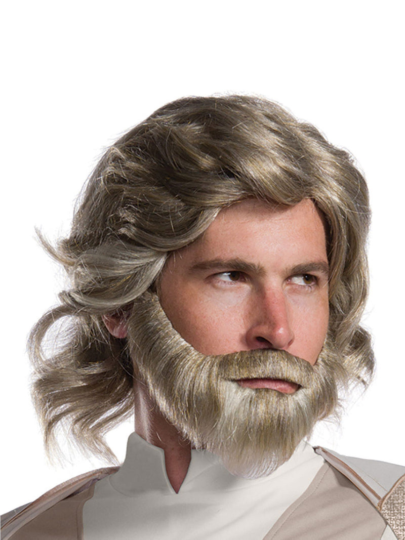 Luke Skywalker Wig & Beard | Last Jedi Star Wars Accessory