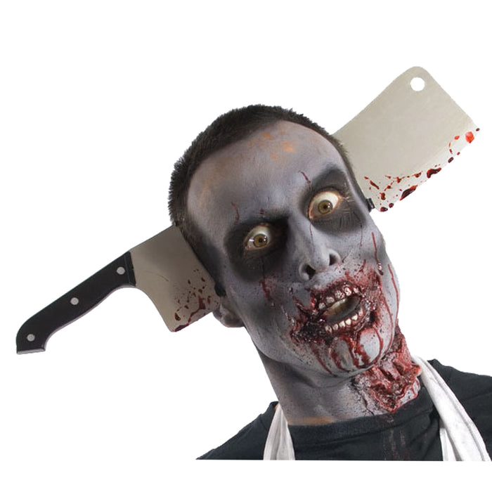 Cleaver in Zombie Head