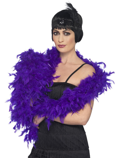 Deluxe Purple Boa 180cm