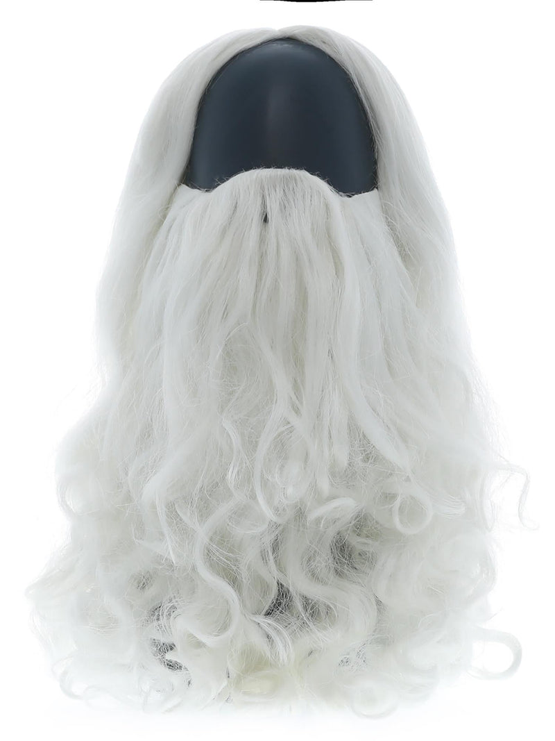 Santa Long Wig & Beard Set - Buy Online Only
