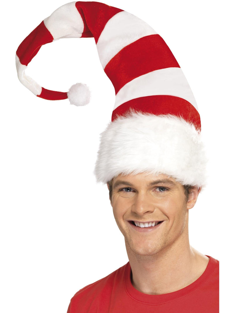 Striped Santa Hat - Buy Online Only