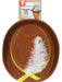 Bavarian Hat | Brown Oktoberfest Hat with Feather Accessory