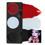 Tri-Colour Makeup Palettes | Clown, Vampire, Skeleton, Witch & More