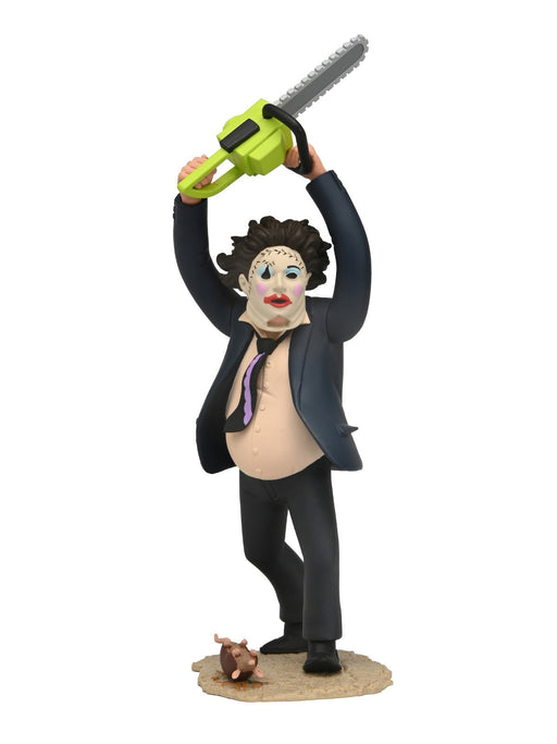 BUY NOW - TEXAS CHAINSAW MASSACRE - TOONY TERRORS 50TH ANNIV. PRETTY WOMAN LEATHERFACE- 6" SCALE ACTION FIGURE | NECA ONLINE