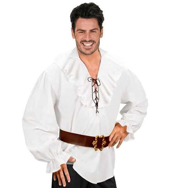 White Pirate Costume Shirt
