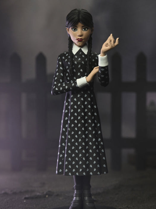 BUY WEDNESDAY ADDAMS CLASSIC TOONY TERRORS 6" ACTION FIGURE | NECA ONLINE AU