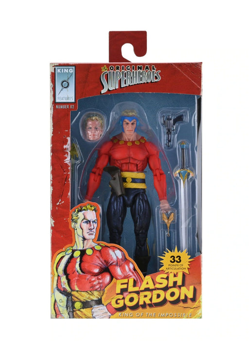 BUY FLASH GORDON KING FEATURES (1980) 7" ACTION FIGURE | NECA ONLINE AU