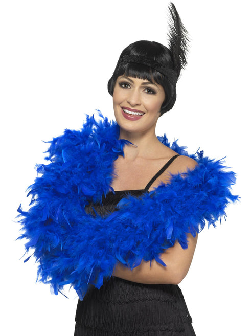Deluxe Blue Boa 180cm