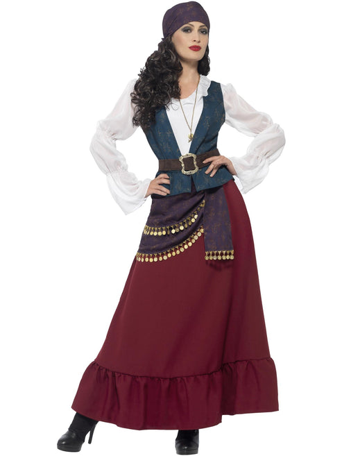 Deluxe Pirate Costume | Buccaneer Beauty Dress & Accessories