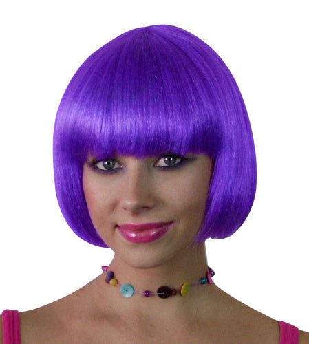 Electric Purple Bob Wig