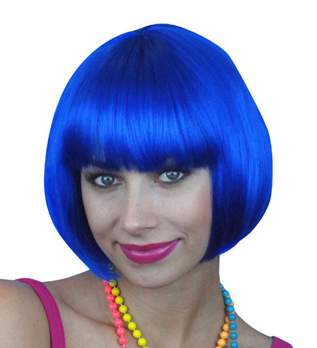 Deluxe Royal Blue Bob Wig