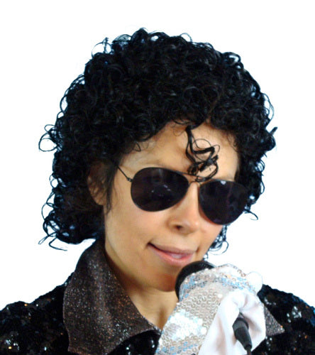MJ Style Short Curly Wig