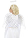 White Angel Costume Set | Glitter Wings & Halo 70x45cm Dress Up