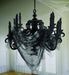 Haunted Mansion Candelabra with Gauze | Halloween Hanging Decor