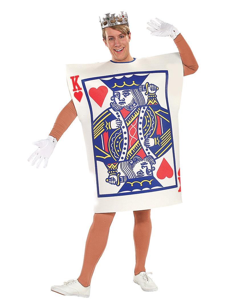 Queen Of Hearts Playing Card Adult Costume
