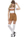 Sexy Bavarian Beer Girl Costume | Brown Lederhosen & Top