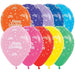 Sempertex 30cm Happy Birthday Twinkling Stars Latex Balloons â€“ 25 Pack
