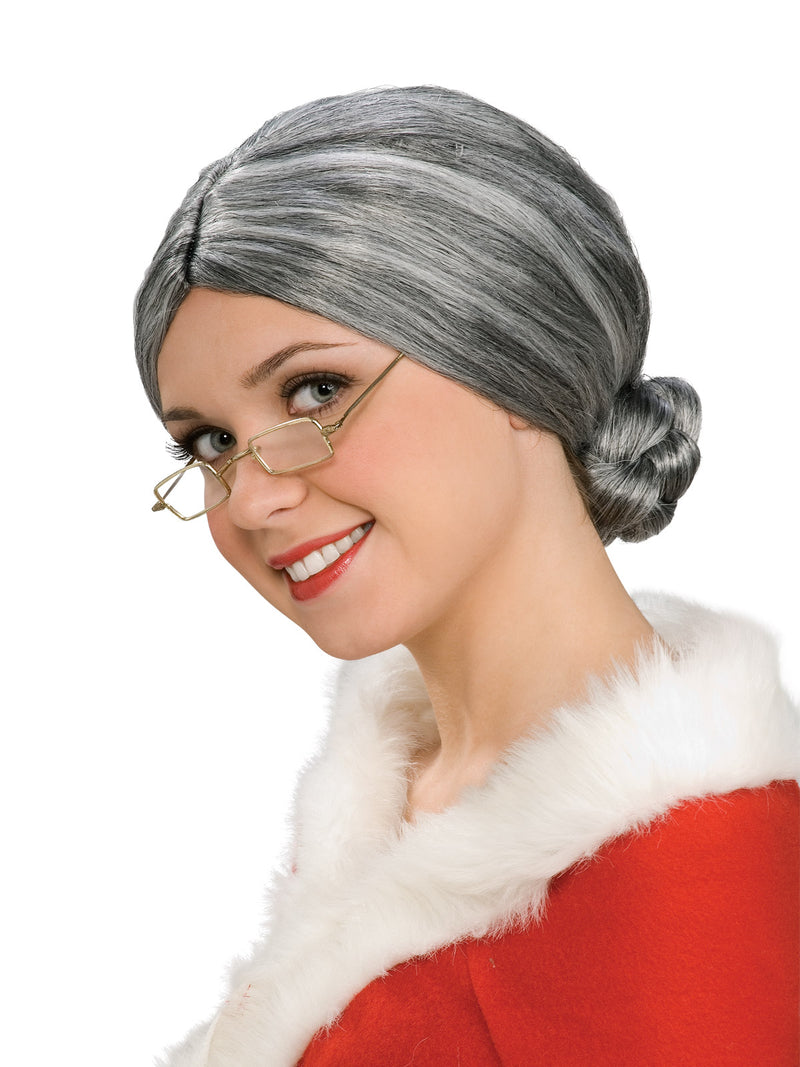 Old Lady Grey Wig - Buy Online Only