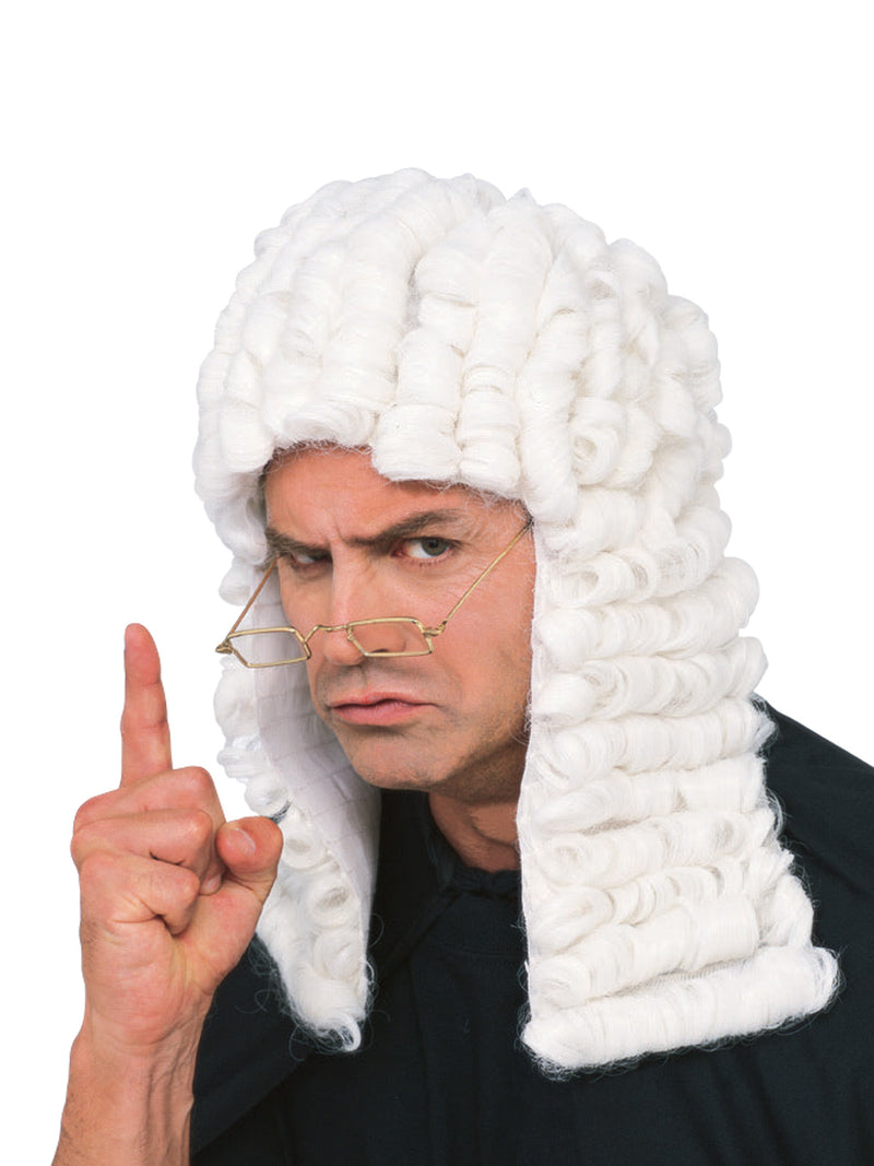 Finish off your Look with our Judge Wig with Fast Delivery