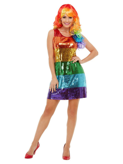 All that Glitters Rainbow Dress Costume - Buy Online Only