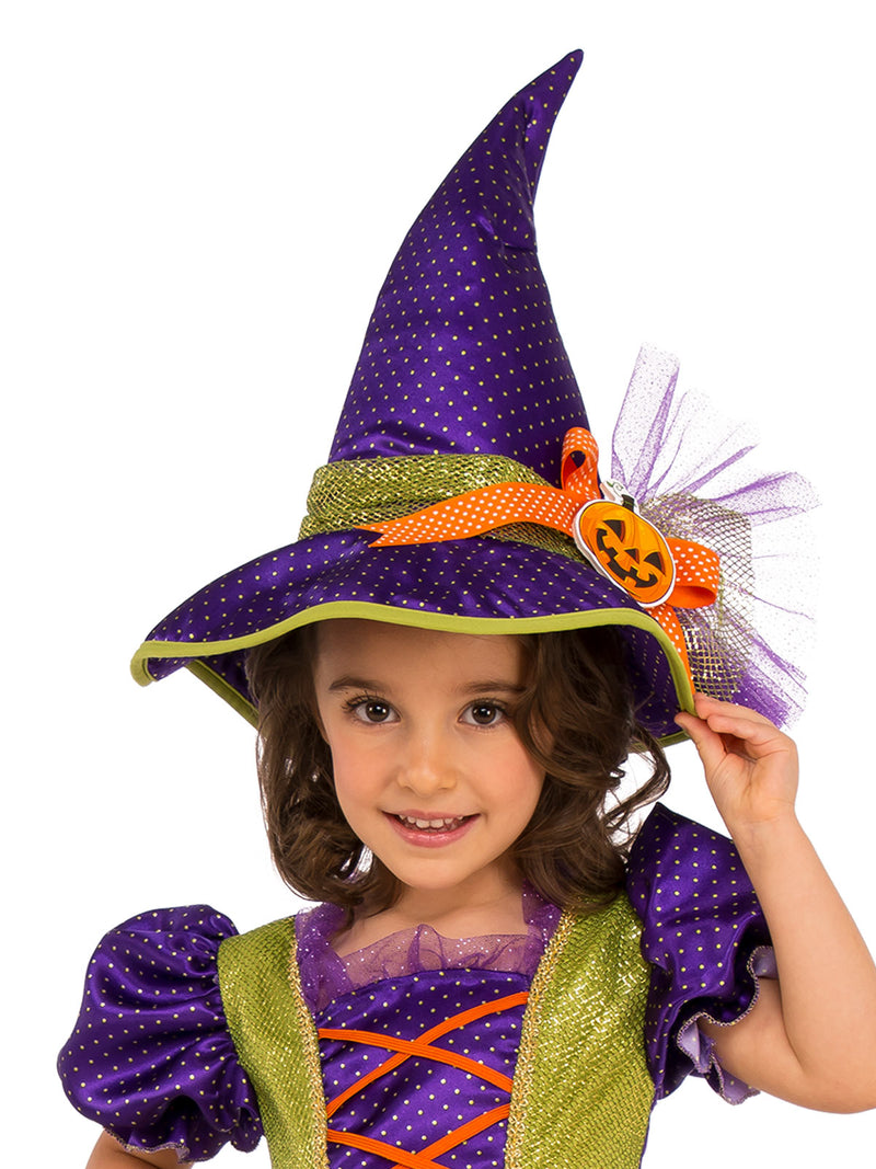 Pumpkin Witch Costume | Cutest Little Witch for Halloween