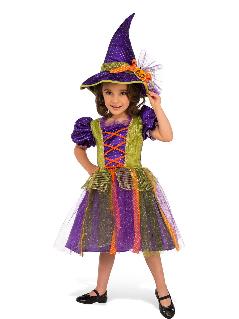 Pumpkin Witch Costume | Cutest Little Witch for Halloween