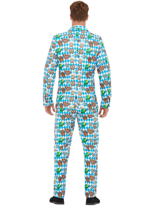 Beer Festival Suit | Oktoberfest Costume | Blue Bavarian Party Suit