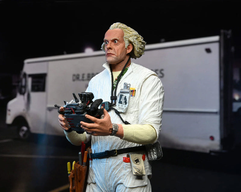 Ultimate Doc Brown 7″ Figure – Hazmat Suit Edition by NECA