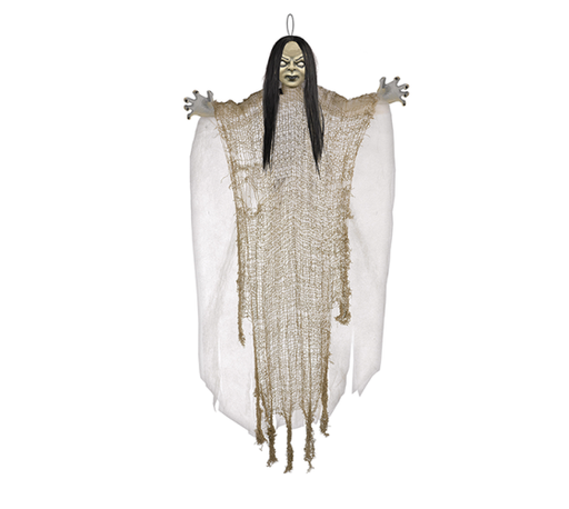 Creepy Girl Hanging Prop | 61cm Halloween Decoration | Scary Decor