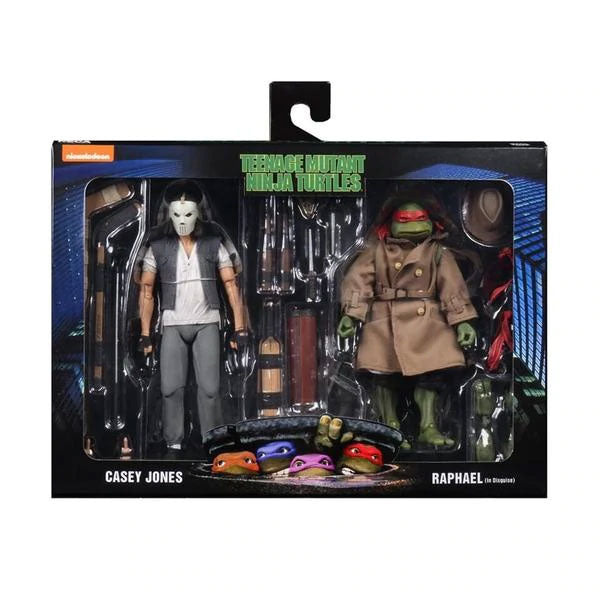 BUY TMNT - CASEY JONES & RAPHAEL DISGUISE (2 PACK) 7" ACTION FIGURES  | NECA ONLINE AU