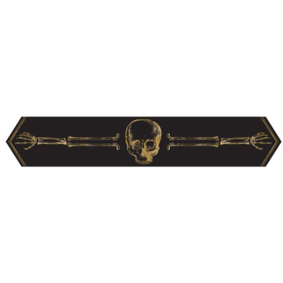 Skeleton Design Table Runner - Buy Online Only