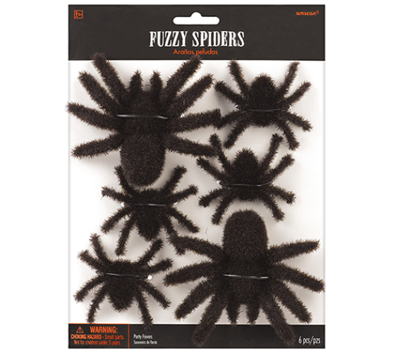 Fuzzy Hairy Spiders Favors - Buy Online Only