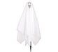 Large Ghost Decoration with Stake | 91cm Halloween Prop | Outdoor Decor