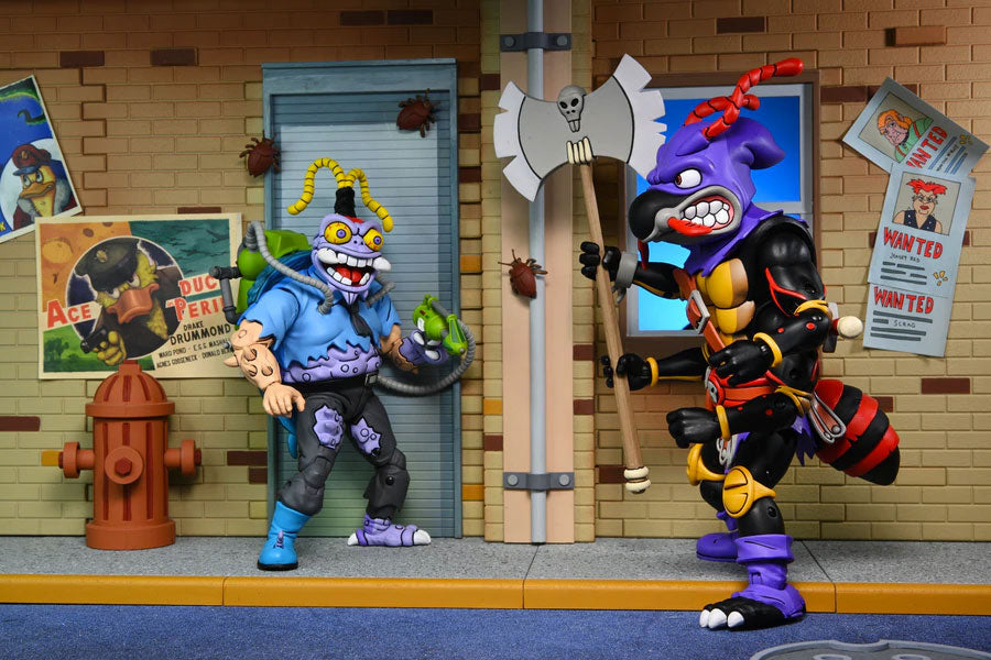 BUY TMNT - ANTRAX & SCUMBUG 2 PACK 7" SCALE ACTION FIGURES | NECA ONLINE AU