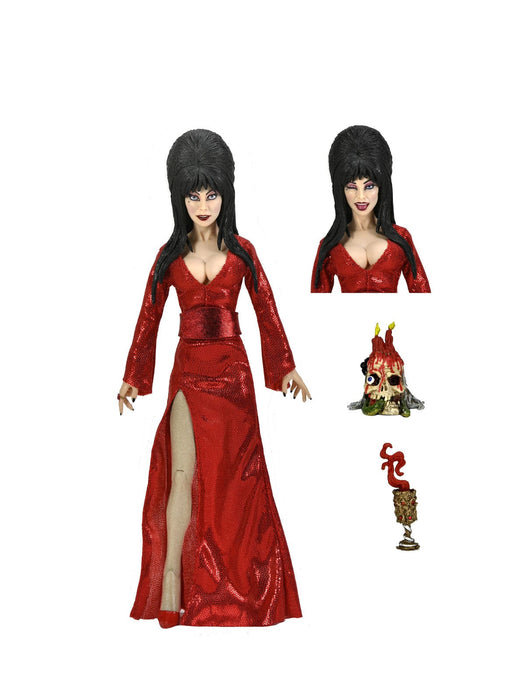 Elvira - Red, Fright, Boos Clothed Figurine Elvira