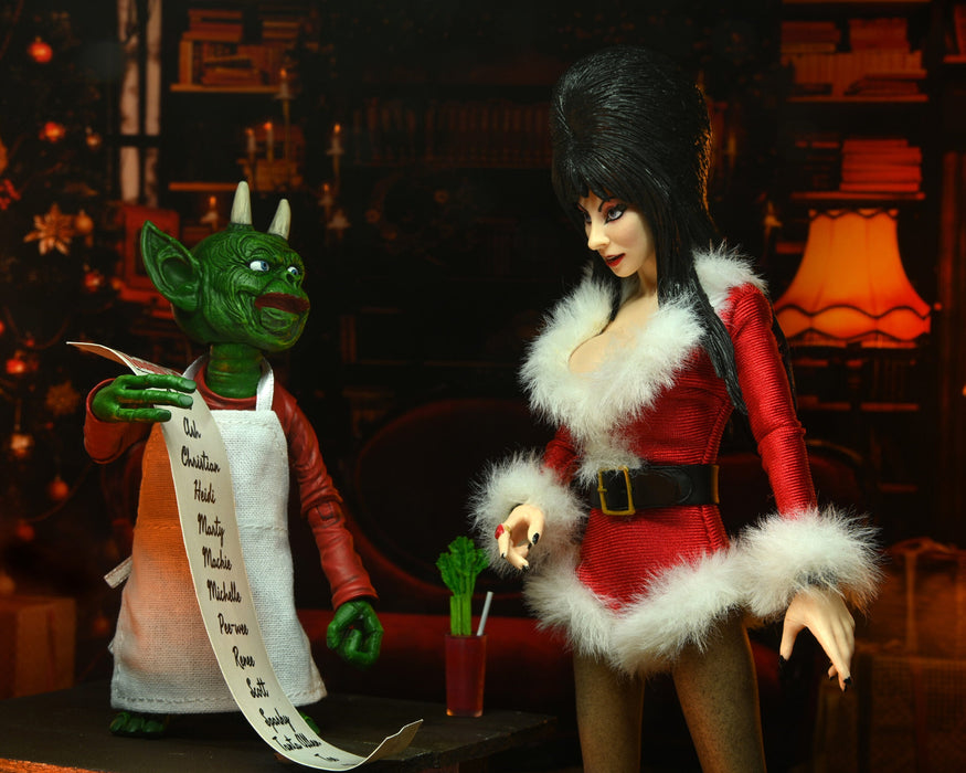 BUY ELVIRA - VERY SCARY CHRISTMAS 8" CLOTHED ACTION FIGURE  | NECA ONLINE AU