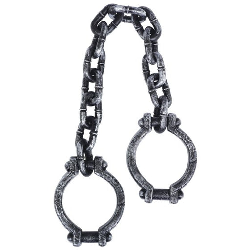 Plastic Shackles Chain Prop | 87cm Halloween Decoration | Haunted Decor