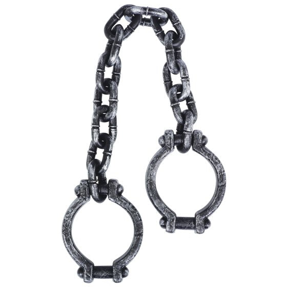 Plastic Shackles Chain Prop | 87cm Halloween Decoration | Haunted Decor