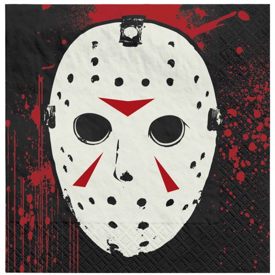 Friday the 13th Beverage Napkins - Buy Online Only