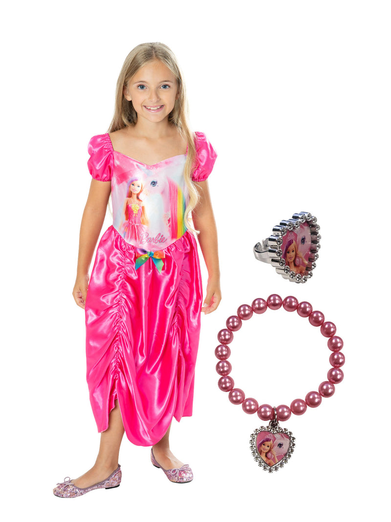 Barbie Costume Box Set for Kids | Dreamtopia Dress with Accessories