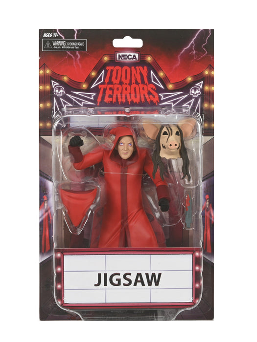 BUY NOW - SAW - JIGSAW KILLER (RED ROBE) TOONY TERRORS 6" SCALE ACTION FIGURE | NECA ONLINE
